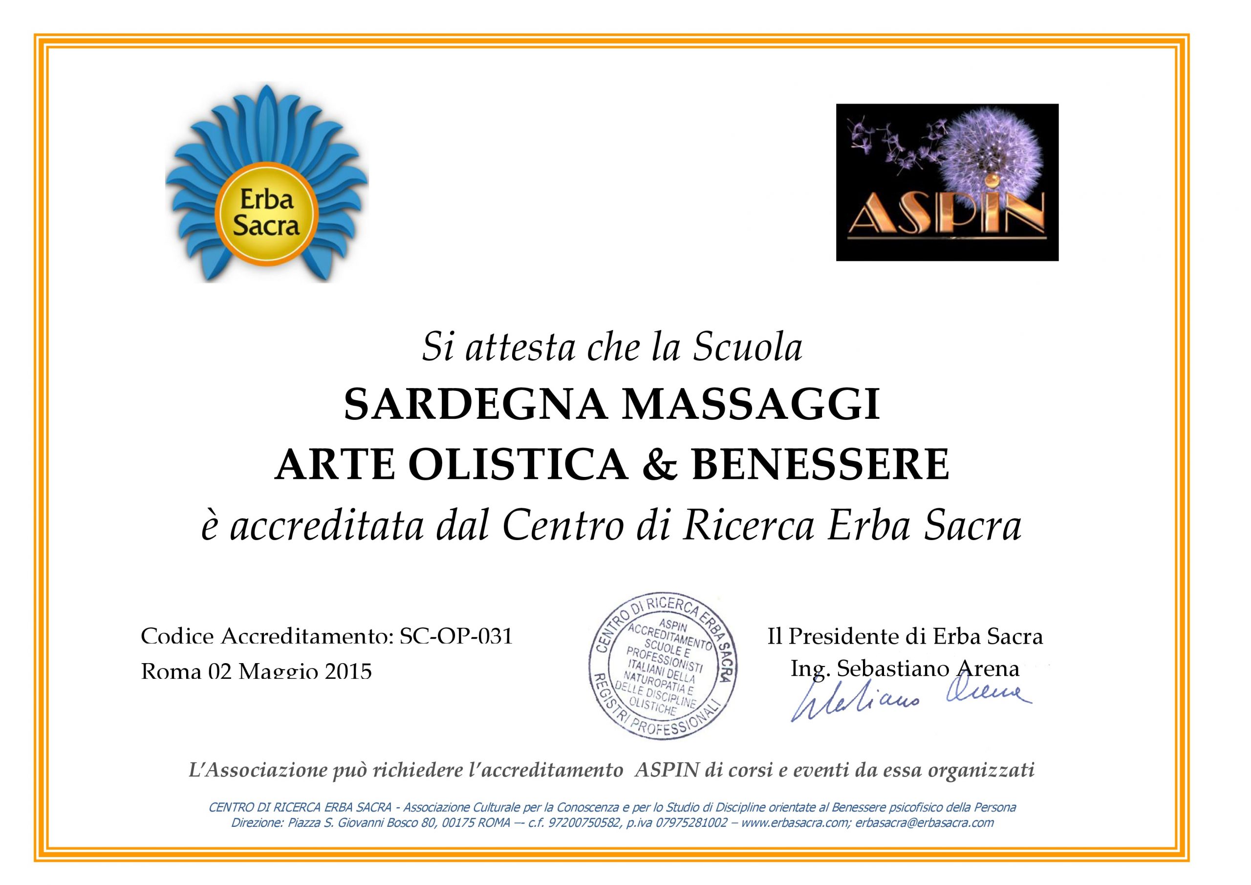 accreditamento scuola certificato accreditamento scuola certificato